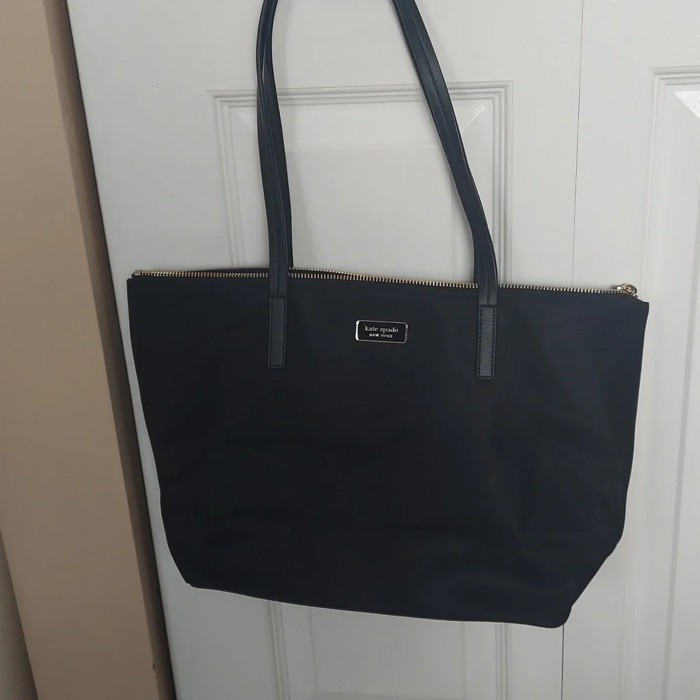 Kate Spade Black Tote Bag - Picture 1 of 6